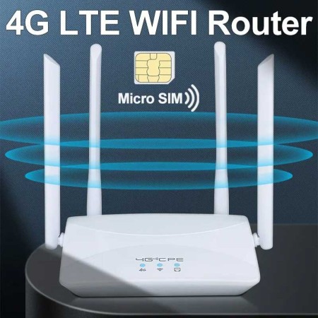 جهاز توجيه WIFI 4G LTE