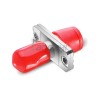 FC-ST Hybrid Fiber Optic Adapter, Female to Female, Metal