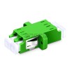 LC-APC to LC-APC Duplex Singlemode Plastic Fiber Optic Adapter