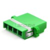LC-APC to LC-APC Singlemode 4 Core Plastic Fiber Optic Adapter