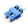 LC-UPC Female to SC-UPC Male Fiber Optic Adapter