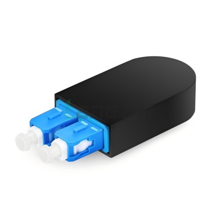 SC-UPC Duplex PVC 9125 Single-mode Fiber Loopback Module