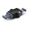 MTP-MPO Full Flange Black Fiber Optic Adapter