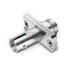 FC-ST Hybrid Fiber Optic Adapter, Female to Female, Metal