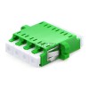 LC-APC to LC-APC Singlemode 4 Core Plastic Fiber Optic Adapter