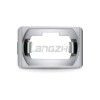 MTP-MPO No Ear Flange Black Fiber Optic Adapter