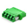 LC-APC to LC-APC Singlemode 4 Core Plastic Fiber Optic Adapter