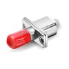 ST to LC Hybrid Fiber Optic Adapter, Female to Female