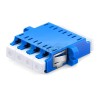 LC-UPC to LC-UPC 4 Cores Singlemode Plastic Fiber Optic Adapter