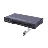 8X SFP | 2X RJ45 | Gigabit | Optical Fiber Switch | Media Converter