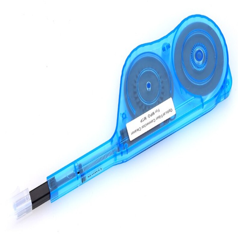 Fiber cleaning tool for MPO and MTP connectors