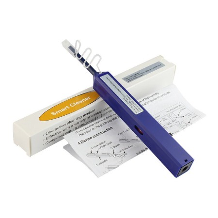 Nettoyeur de fibre optique pour connecteur LC de 1,25 mm et stylo de nettoyage de fibre optique LC MU