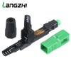 SC APC & SC UPC Quick Connector | SM Simplex Fast Field Assembly Fiber Optic Connector