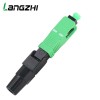 SC APC & SC UPC Quick Connector | SM Simplex Fast Field Assembly Fiber Optic Connector