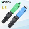 SC APC & SC UPC Quick Connector | SM Simplex Fast Field Assembly Fiber Optic Connector