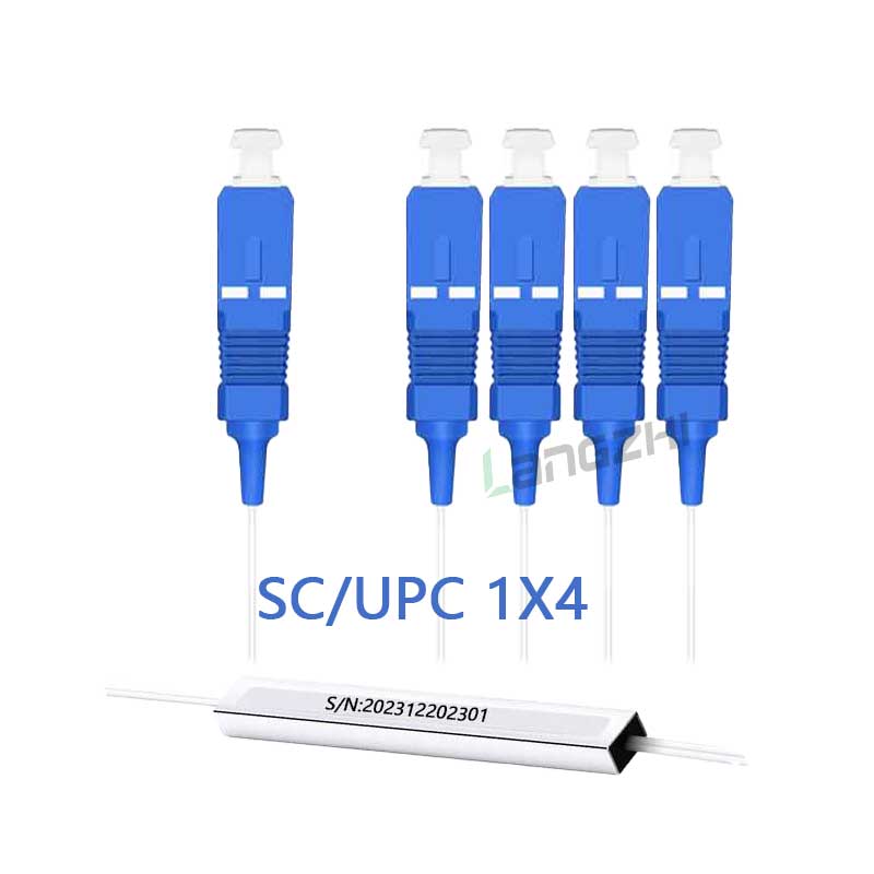 SC UPC 1x2 1x4 1x8 x16 1x32 0.9mm Mini Fiber Optical PLC Splitter ...