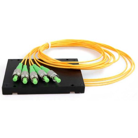 FC/APC 1x4 Fiber Optic Splitter