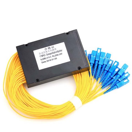 جهاز توزيع PLC 1x16 SC/UPC ABS Box