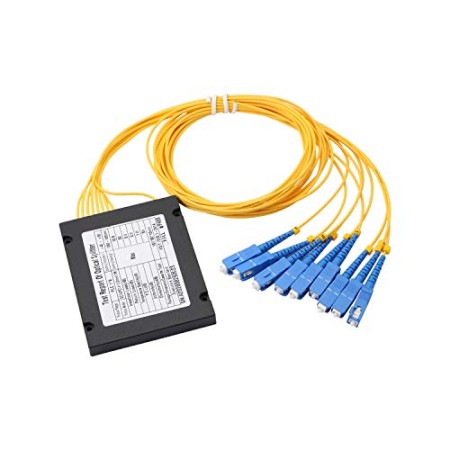 SC UPC 1X8 PLC Divisor de fibra óptica monomodo 