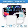Mac Book Pro Charger - 118W USB C Charger Fast Charger Compatible with MacBook pro/Air, M1 M2 M3 M4, ipad Pro, Samsung Galaxy and All USB C Device, Include Charge Cable
