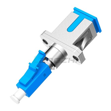 LC to SC Fiber Adapter | Single Mode Simplex | 0.2dB Low Loss | Male to Female