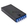 LC 12-Port 24-Fiber Single-Mode Fiber Optic Termination Box