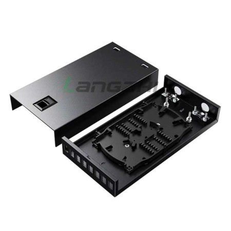 SC/LC 8-Port Unloaded Fiber Termination Box, Telecom-Grade