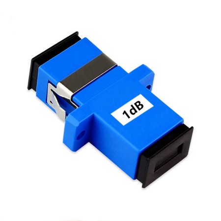 1db 5db 7db 10db 15db Atenuador de brida de acoplamiento de fibra óptica  - 1dB