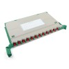 12-Core FC/APC FTTH Fiber Tray | Pre-Loaded Pigtails | IP65 ODF Cabinet