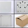Fiber optic information box, fiber optic home box panel, 86 network 2 rj45 1