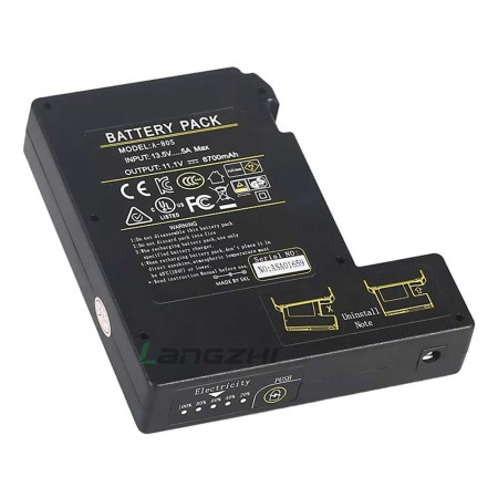 COMPTYCO 6700mAh Battery Pack 11.1V for A-80S FS-60A Fiber Fusion Splicer - Original Replacement