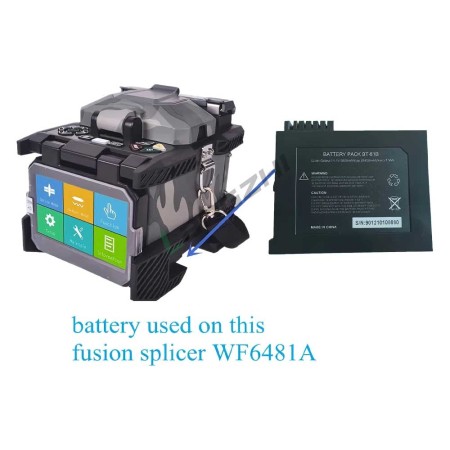 Onefind Wf6481A 6800mAh Battery | BT-81B Fiber Splicer | 6 Motors Fusion Machine