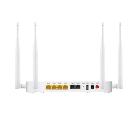 ZTE F680 | ONT | WiFi AC, 1x GPON SC/APC , 4x RJ45 1000Mb/s, 2x RJ11, 1x USB - SC APC