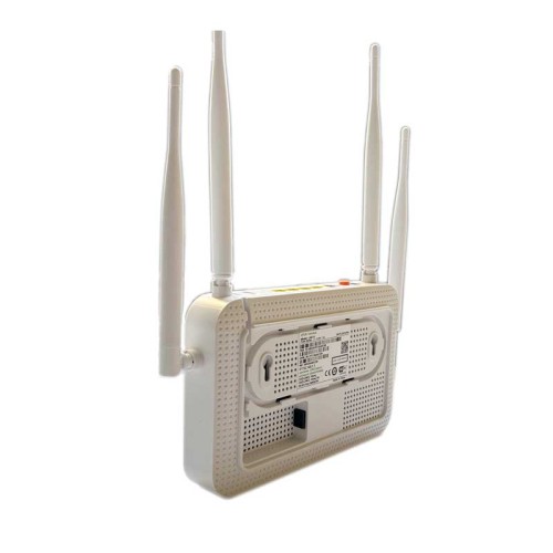 Modem ONU XPON 4 Ports Ethernet + WiFi Double Bande 2.4G/5G – Neuf