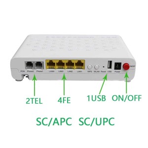ZTE F660 v5 GPON ONT | WLAN Router | 4x100M+VoIP | USB 2.0