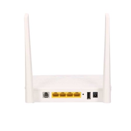 Huawei HS8145V5 GPON ONT | AC1200 Dual-Band WiFi | 4×Gigabit Ports + VoIP - SC UPC/Power supply + packaging box