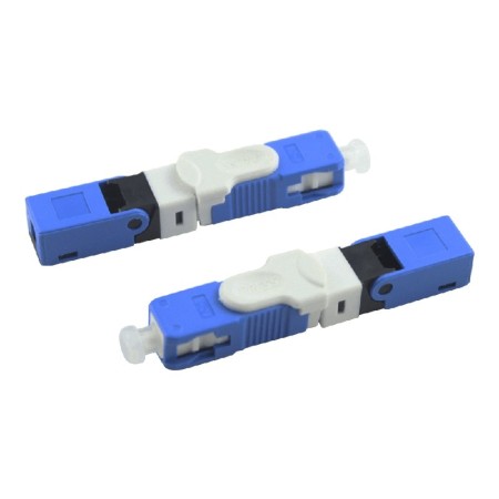 SC UPC Quick Connector SC PC FTTH Fiber Optic Quick Connector Embedded Type ESC250D