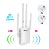 1200Mbps Dual-Band WiFi Repeater 4 Antenna Signal Booster