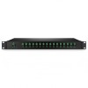 1x16 Rack Mount PLC Splitter, 19" 1U, Conectores SC y Adaptadores, Fibra G.657A1