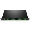 1x16 Rack Mount PLC Splitter, 19" 1U, Conectores SC y Adaptadores, Fibra G.657A1