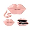 Pink Lip Corded Landline Phone, Retro Novelty Telephone for Home Decor