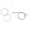 2x8 Bare Fiber PLC Splitter, 1m G.657A1, 250µm, Steel Package, No Connectors
