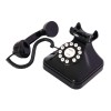 Retro Corded Landline Phone, 1980s Vintage Analog with Flash, Redial for Seniors