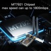 WiFi 6 PCIe Adapter 1800Mbps Dual Band 2.4G/5G WiFi Card with BT5.2 for Win10/11