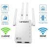 1200Mbps Dual-Band WiFi Repeater 4 Antenna Signal Booster
