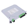 Splitter PLC 1x4, Módulo Cassete, 128x101x25mm, 5 Conectores SC e Adaptadores, Fibra G.657A1