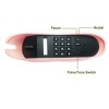 Pink Lip Corded Landline Phone, Retro Novelty Telephone for Home Decor