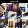 Mini Retro Trimline Corded Wall Phone, Antique Vintage Telephone with Light