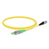 FC-APC to FC-UPC OS2 Single Mode Simplex Fiber Patch Cable | Low Loss 9/125