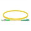 LC-APC to FC-APC Simplex OS2 Singlemode Fiber Patch Cable - 9/125µm Low Loss
